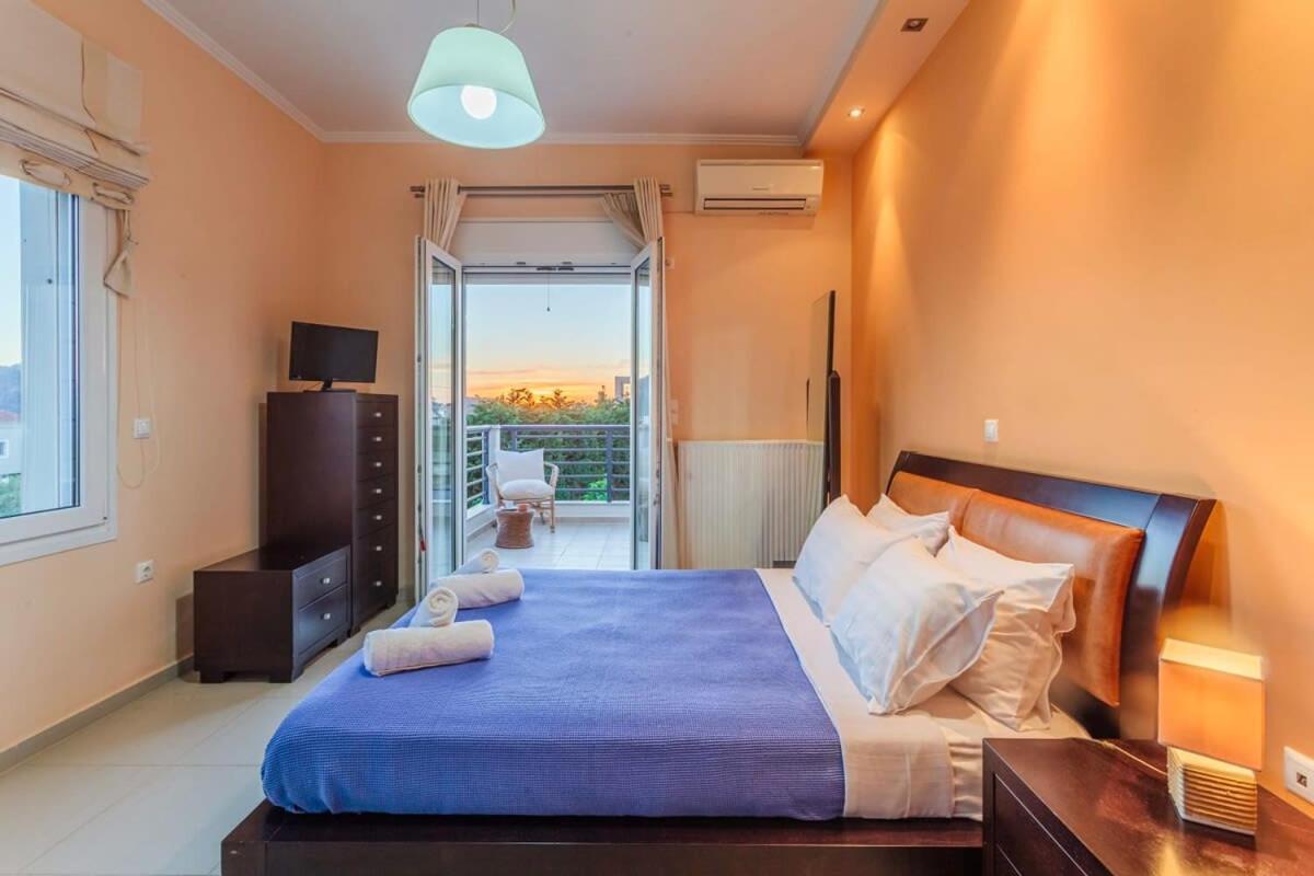 Navarino Captains Villa - Lux Private Pool Retreat マラトポリス エクステリア 写真
