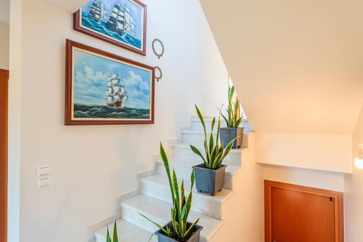 Navarino Captains Villa - Lux Private Pool Retreat マラトポリス エクステリア 写真