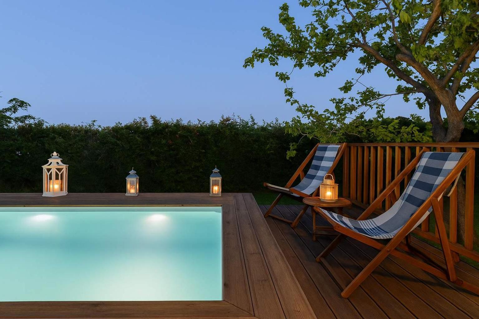 Navarino Captains Villa - Lux Private Pool Retreat マラトポリス エクステリア 写真